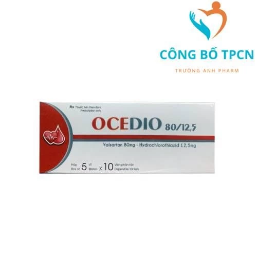 Ocedio 80/12,5 - 92,5mg - Mekophar